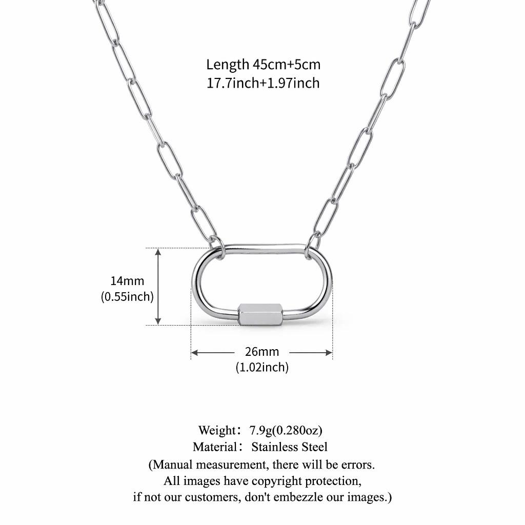 Pendentif Transfrontalier en Acier Inoxydable Or 18K: Série Personnalisée DIY pour Femmes