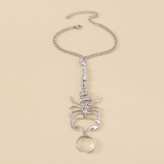 Fashionable Women Wristlet Faux Zircon Inlaid Accessories Ornamental