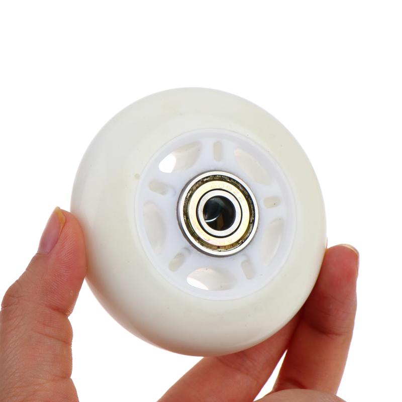 64/70/72Mm Outdoor Inline Hockey Skate Wheels High Elasticity With Bearing Wheels For Skates Roller Skates Luggage