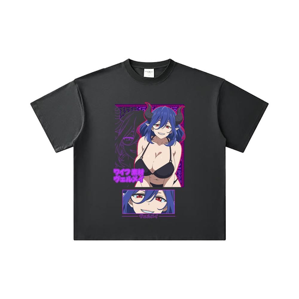 260 GSM Double Yarn 32 Count 100% Cotton Vermeil In Gold V1 Vermeil Waifu Print Unisex Heavy Cotton T Shirt