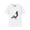 Funny Pigeon Tee – Urban Bird Graphic Shirt for Animal Lovers & Streetwear Fans