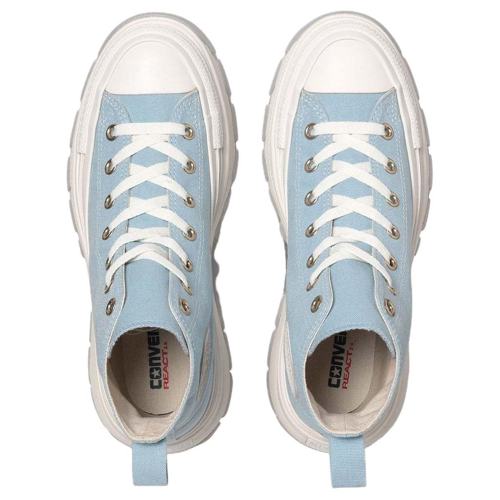 Converse All Star Trekwave Comfortable Casual Durable Lightweight High-Top Canvas Shoes Women sneaker Blue 31311931
