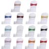 Chair Cover Eye-catching Elasticity Exquisite Chair Back Bowknot Sequin Bandage Party Decoration