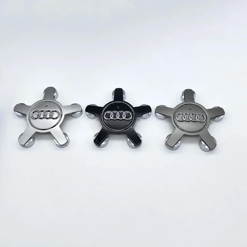 4PCS 135mm Car Five Claws Wheel Center Cap Hub Covers 4F0601165N Accessories For xmfk4 A4 B8 B6 B9 B7 A3 8P 8V 8L A6 C7 C6