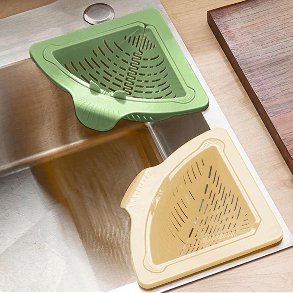 Multifunctional Kitchen & Bathroom Drain Basket: Filter Net, Vegetable & Fruit Washing, Rice Sieve, Water Leak Rack.
