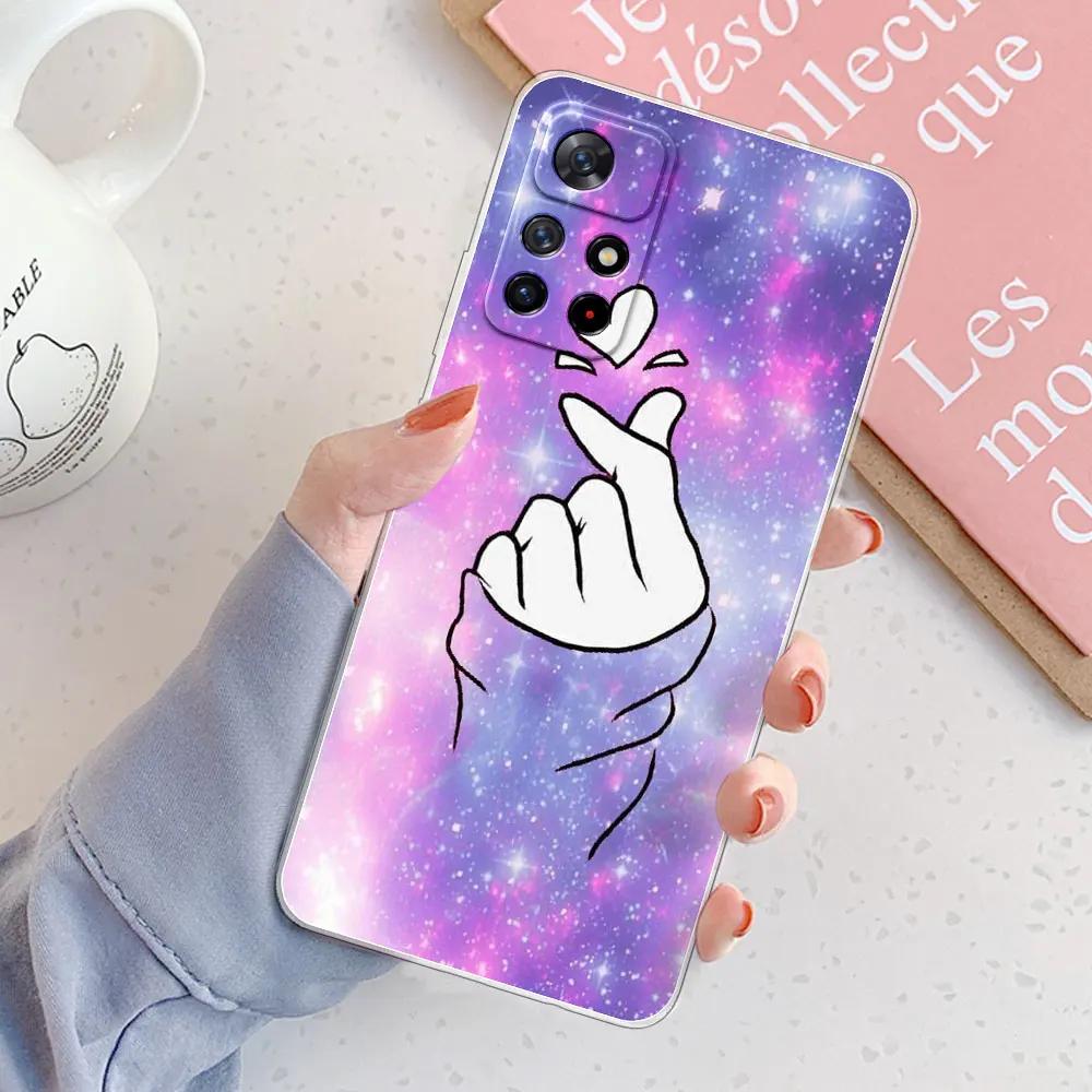 For Redmi Note 11S 5G Case For Redmi Note 11T Note11 11E Clear Cover Soft Silicone Phone Case For Redmi Note 11 Pro+ Plus Funda
