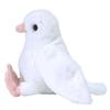 SunLemon Fluffy's Pigeon WH Small 12 x 19 x 15cm Plush Bird Pigeon White Animal P-9582