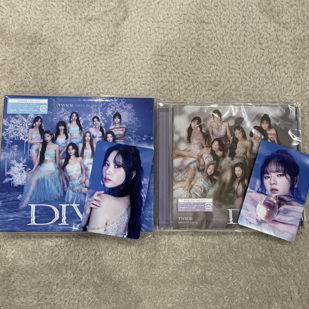 

[ИСПОЛЬЗОВАННЫЙ] Первая коллекционная карточка ограниченного тиража альбома DIVE TWICE Мина Чонён