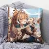 Moon Nanashi Mumei Home Sofa Cushion Covers and Aecorative Custom Pillow Covers