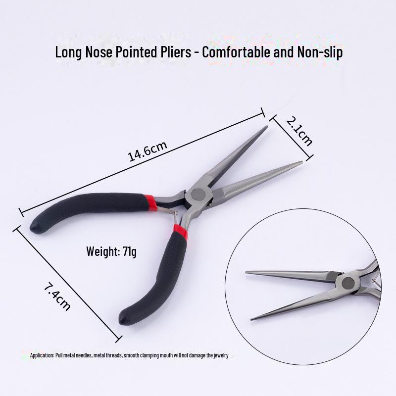 Handmade Mini Needle-Nosed Jewelry Pliers - DIY Craft Tool