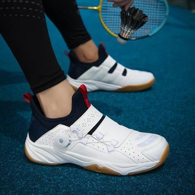Neue Atmungsaktive Badmintonschuhe Große Größe 36-46 Rutschfeste Volleyballschuhe Herren Qualität Tennis-Sneaker Sport Herren Tennis-Schuhwerk