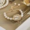 Women Temperament Alloy Bracelet Quartz Watches Ladies Wristwatch