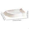 Reptile Bathing Pool Bowl Aquarium Ornament Feeding Dish Tortoise for