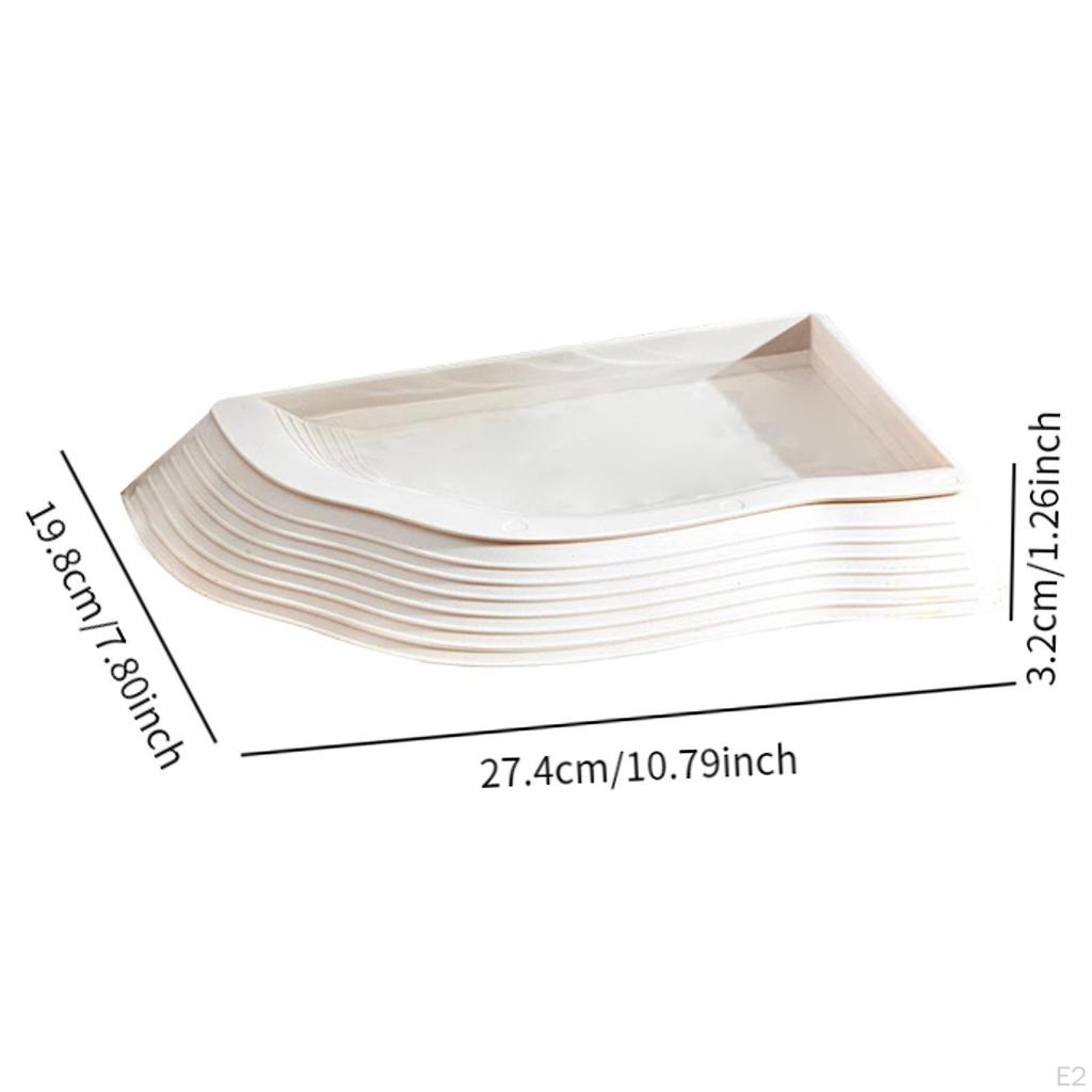 Reptile Bathing Pool Bowl Aquarium Ornament Feeding Dish Tortoise for