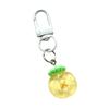 Vibrant Jelly Fruit Keychain Cute Resin Key Ring Bag Charm For Women Girls Spring Summer Accessories Gift