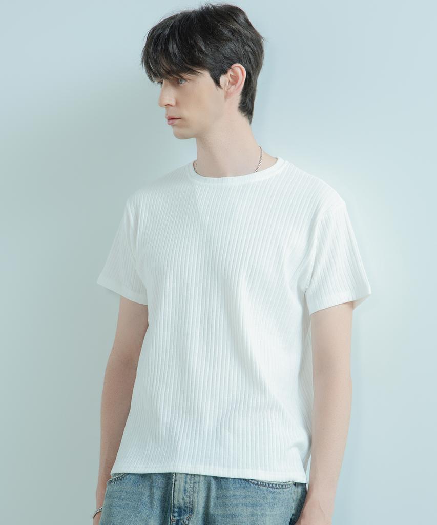 LOGSTORE Stretch Muscle Knit Short Sleeve