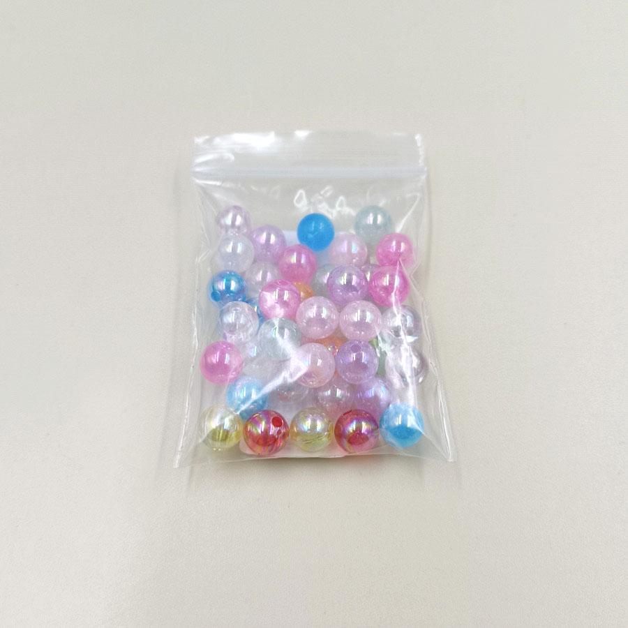 Domácí party potřeby Výroba šperků 8 10mm přívěsek náhrdelník náramek AB barva DIY pro akrylové kulaté korálky 20/40 ks