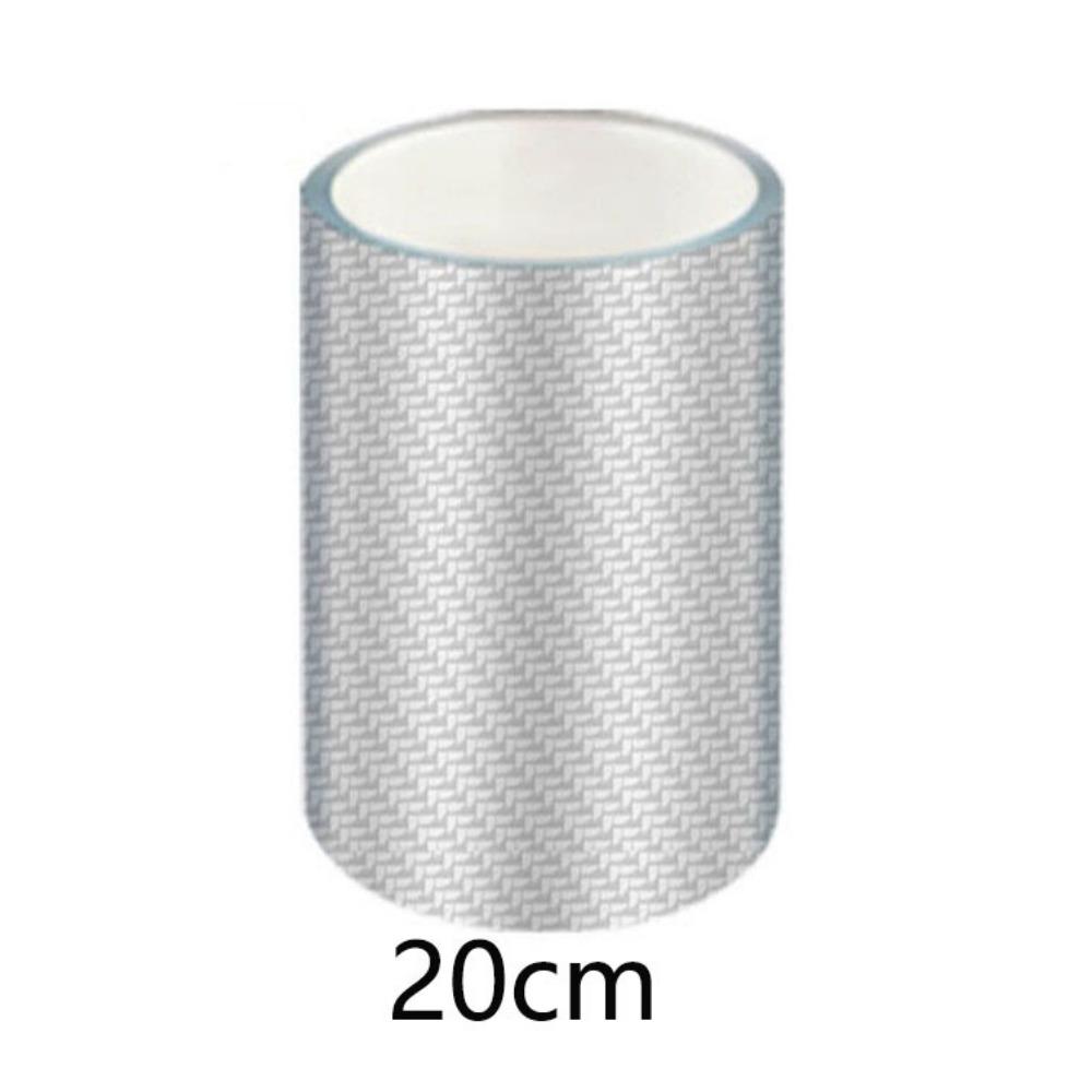 Transparent carbon fiber patterned car door sill strip, bumper anti-collision strip, anti stepping sticker, body film sticker, decorative strip