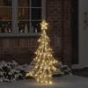 Christmas Tree with 120 Warm White LEDs 120.5 Cm PET