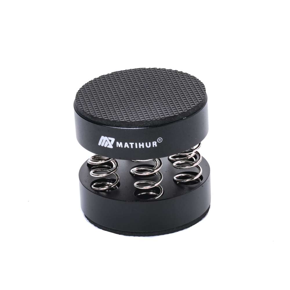 Audiophile shock spikes spring damping pad HIFI Stand Feet speaker spike audio CD amplifier foot pad single products silver black 1 pcs