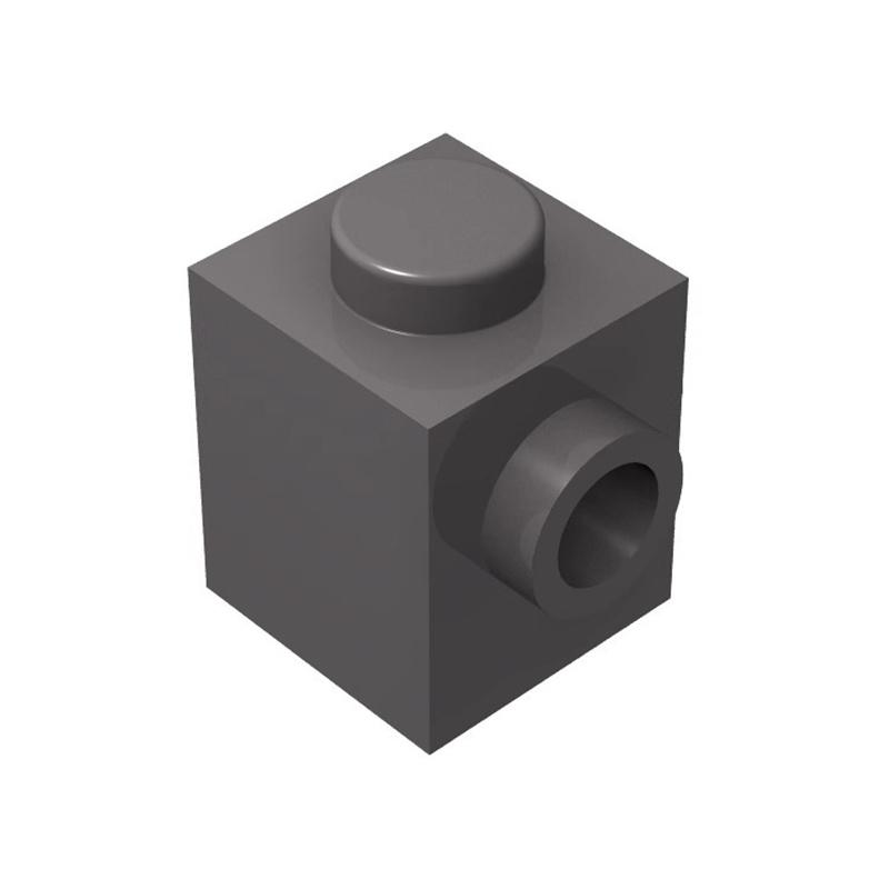 10 KUSŮ 87087 1x1 s čepem na straně Stavební kostky MOC Kompatibilní s Brick Dětské hračky Dárková krabička