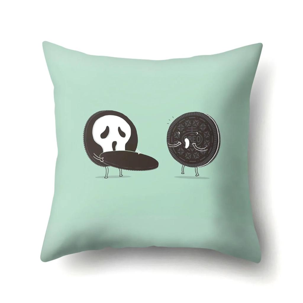 Husă de pernă cu animale cu fructe Husă de pernă pentru birou