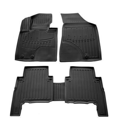 Rugs 3D 2009-2012 (5 Pcs, Polyurethane) for Kia Sorento II XM