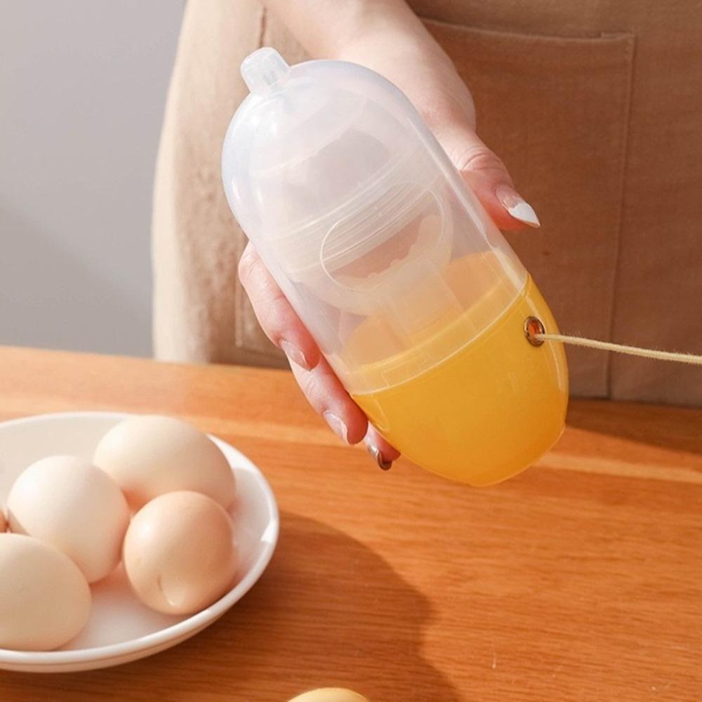 Detachable Egg Yolk Mixer Manual Egg Homogenizer Household Egg Spinner  Home