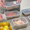 WORTHBUY 304 Stainless Steel Lunch Box For Kids Students School Sealed Food Container Fruit Fresh-Keeping Box Microwave Heatable