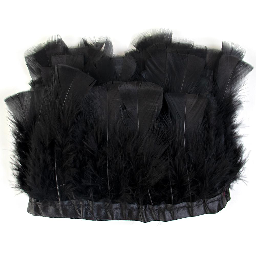 10-15cm Green Turkey Feather Trim Ribbon Fringe For Crafts Wedding Dress Decor Sewing Accessories Plumas 1Meter Long