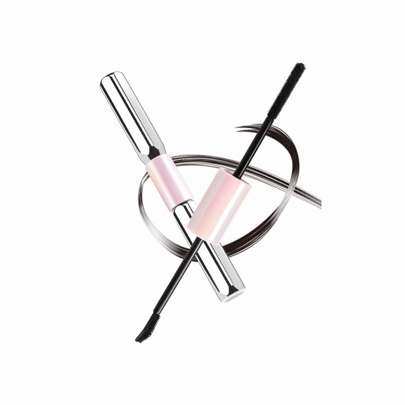 

HESBUTY Mascara: Double Head Waterproof, Long & Volumizing, Curl-Retaining, Washable with Warm Water, Black, Suitable for Lower Lashes, Unisex