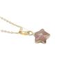 Fashion Gold Plated Stones Star Pendant Necklace Cute New Creativity Stone Charms Necklace Jewelry for Women Gift