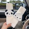 Cute Puppy Car Seat Belt Shoulder Protector, Car Plush Comfortable Seat Belt Protector, Car Interior Supplies