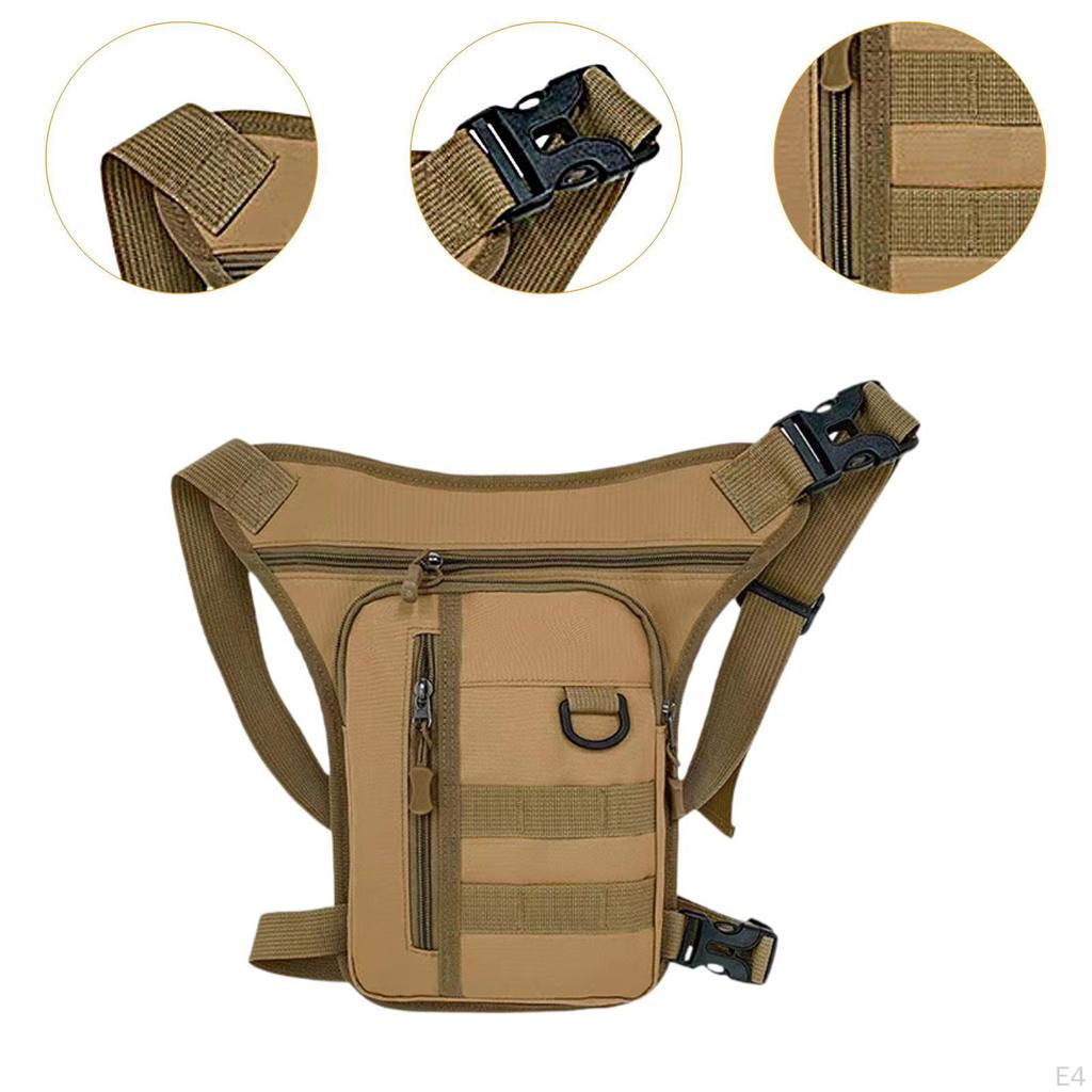 Pánská pasová taška Fanny Pack Nastavitelný popruh Dekorace Multifunkční přenosná kabelka Drop Leg for