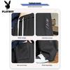 PLAYBOY Men's Fleece-Lined Embroidered Casual Sweatpants