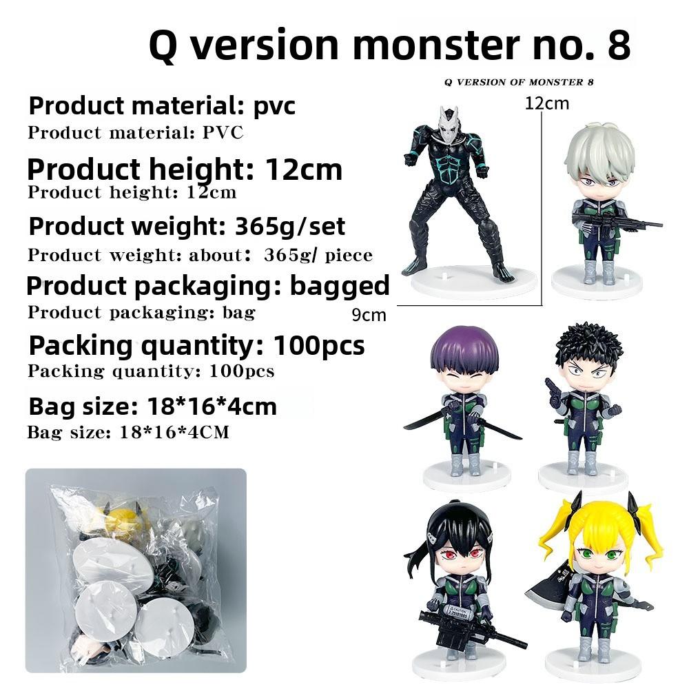 8 No Kaiju Kafka Hibino Pvc Anime Model Ornament For Collectors And Teenagers
