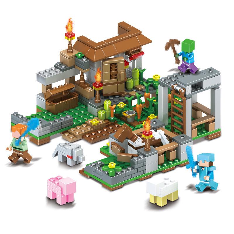 Children s Four-in-One War Horse Building Blocks Set