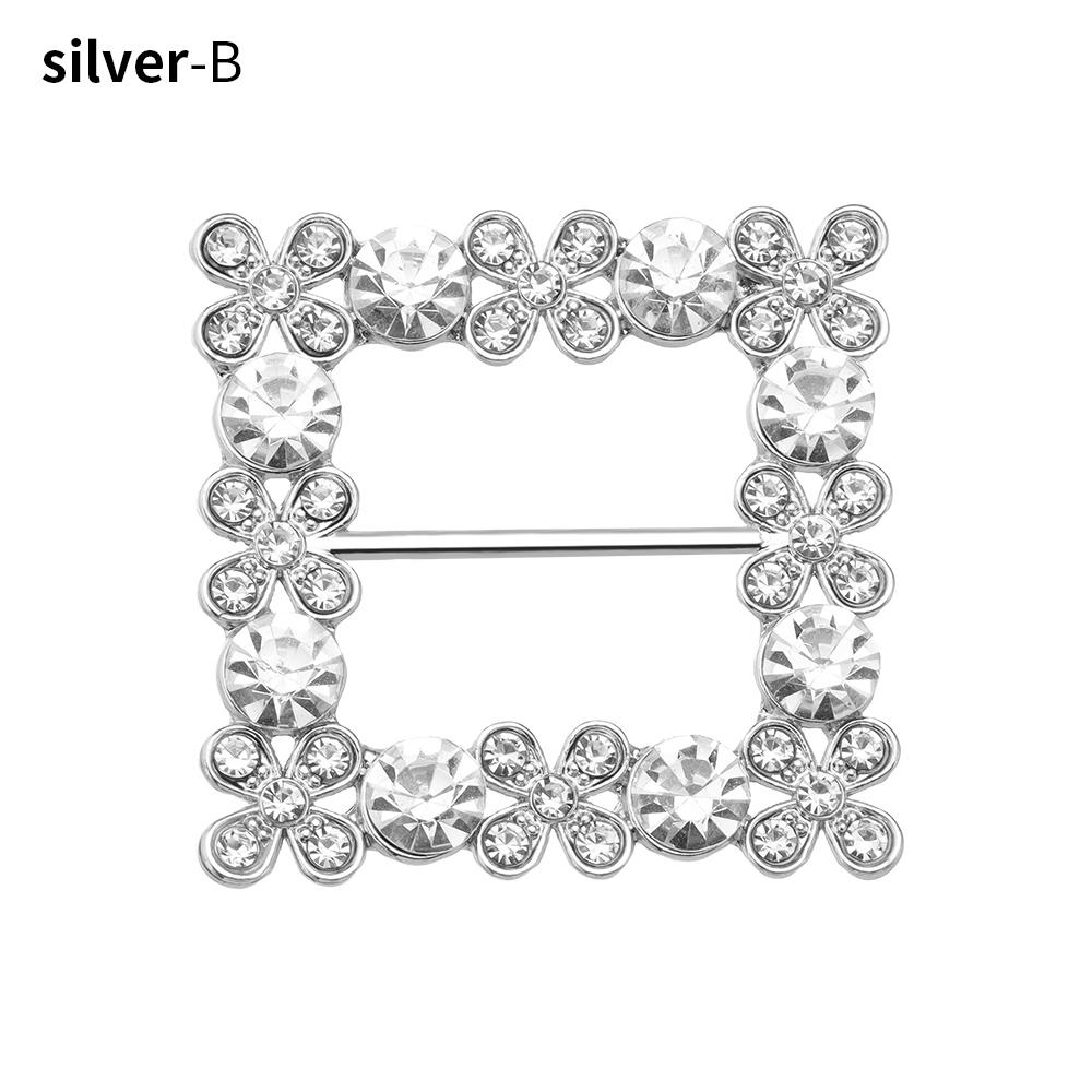 T-shirt Pearl Fixed Buckle Shirt Hem Decorative Buckle Silk Scarf Buckle Clothes Tighten Knotted Buckle Ring