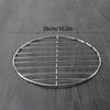 Round Stainless Steel BBQ Grill Grate Grid Wire Mesh Rack Replacement Cooking Net for Charcoal Gas Grill Outdoor Barbecue Use