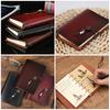 Retro Small Loose-leaf Notebook A7 Journal Notepad Durable Ledger Notepad  Office