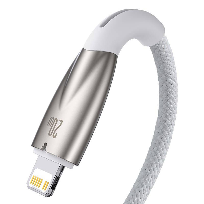 Kabel Usb-C Do Lightning Baseus Glimmer, 20W, 1M (Biały)