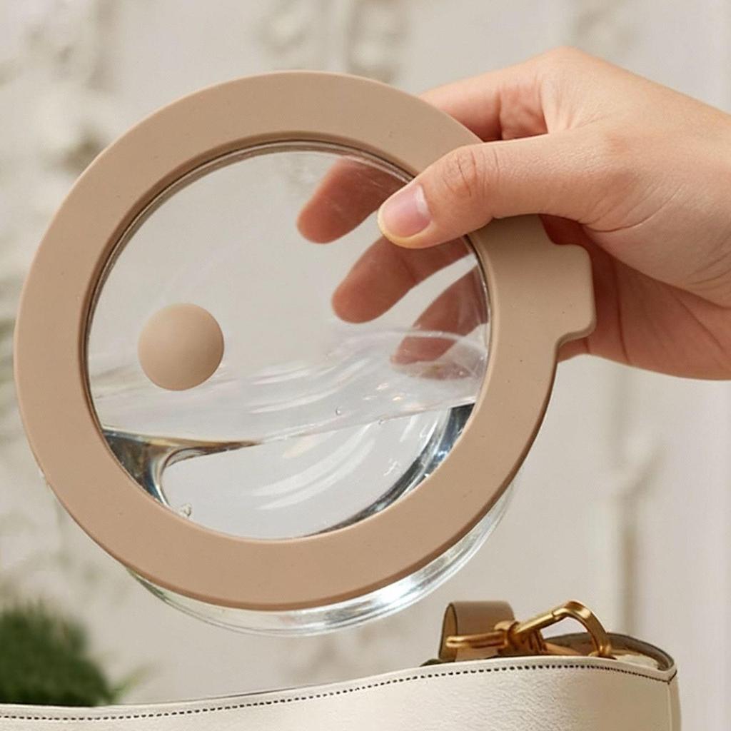 Mikrowellengeeignete Glasschüssel mit Deckel für Eier, zum Kochen oder als tragbare Lunch- und Aufbewahrungsbox