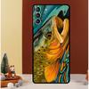 Brown Trout Fly Fishing Case For Samsung Galaxy S24 Ultra S23 S22 S21 S20 FE Note 20 S8 S9 S10 Note 10 Plus Cover