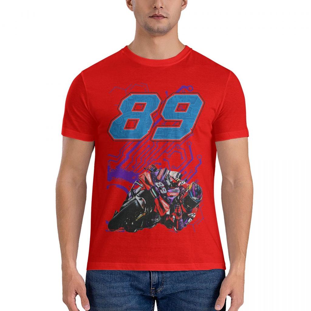 Streetwear T Shirt Jorge Martins Racing 100% Cotton T-Shirts MOTO The GP Popular Tee Shirt for Men Y2K Short Sleeve Clothes