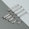 10pcs/set Perforated Pin Jewelry DIY Accessories Brooch Metal Safety Pin Clothing Accessories Large Buckle Pin