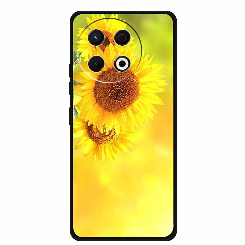 For Tecno Spark 30 Pro Phone Case 30Pro Coque Black Silicone Soft Back Cover Case For Tecno Spark30 Pro 4G Case Protective Shell