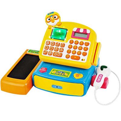 Pororo Talking Mart Cashier, Mixed Colors, Korean Popular Toys