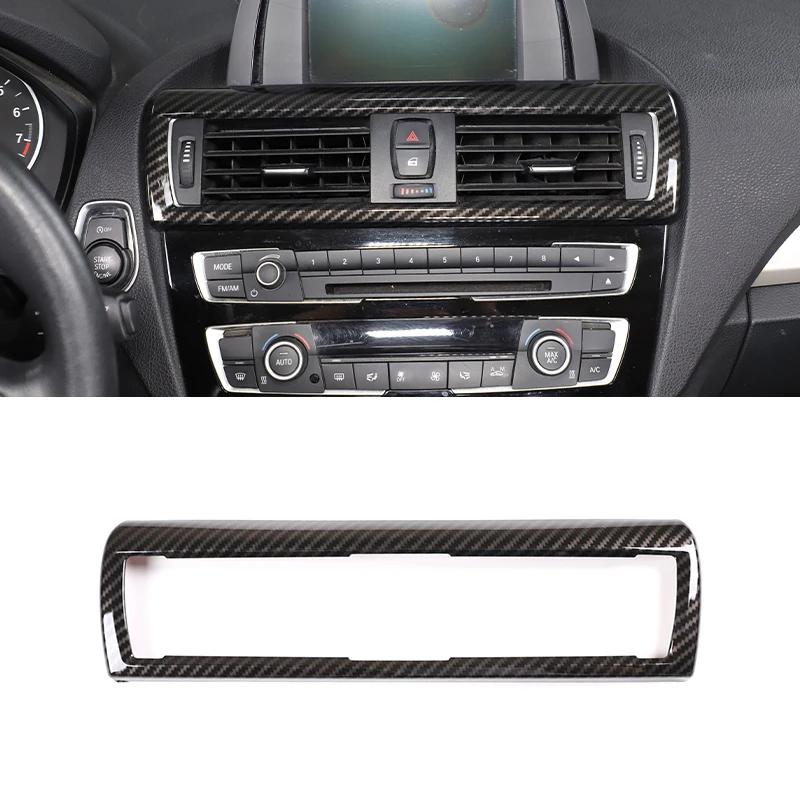 Car Center Console Air Condition Mode AUTO A/C Panel Frame Cover Trim For BMW 1 2 Series F20 F21 F22 F23 2012-2018 Accessories