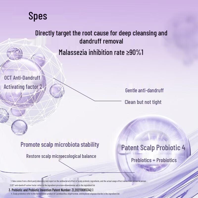 Spes Anti-dandruff Sea Salt Volumizing Shampoo