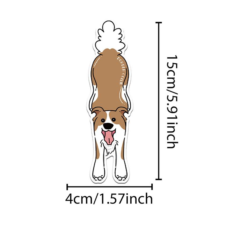 30Pcs Cartoon Kawaii Puppy Themed Bookmarks Student Reading Book Page Marking Cute Animal Bookmarks Student Stationery Gifts